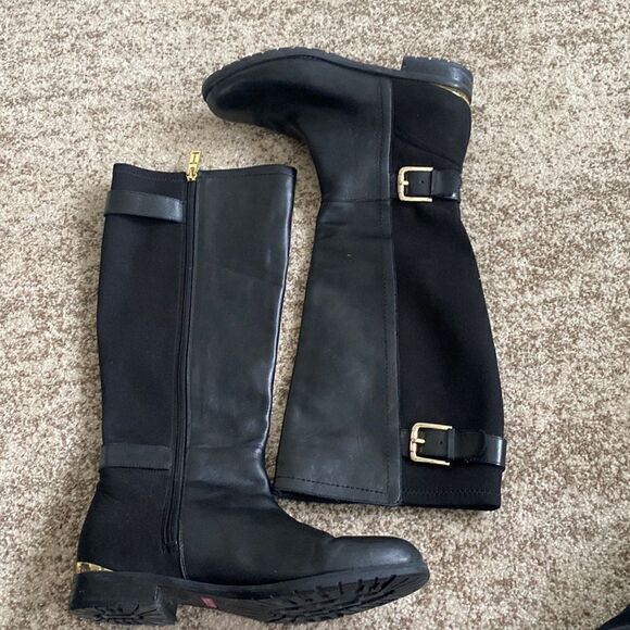Issac Mizrahi Isamit Riding Boots 8 - Picture 1 of 10